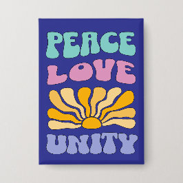 Peace Love Unity 缶バッジ