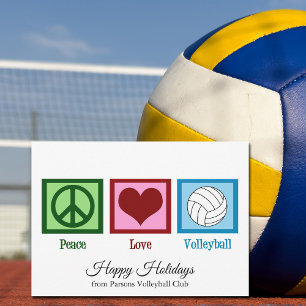 Peace Love Volleyballカスタマイズ シーズンカード