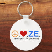Peace.Love.ZEキーホルダー キーホルダー (正面)