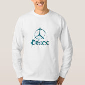 Peace men Tシャツ (正面)