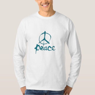 Peace men Tシャツ