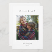 Peace Moments Holidayフォトカード シーズンカード (正面/裏面)