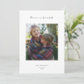 Peace Moments Holidayフォトカード シーズンカード (スタンド正面)