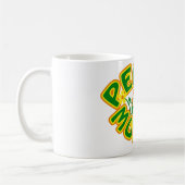 Peace Monger mug – 選択スタイル&カラー コーヒーマグカップ (左)