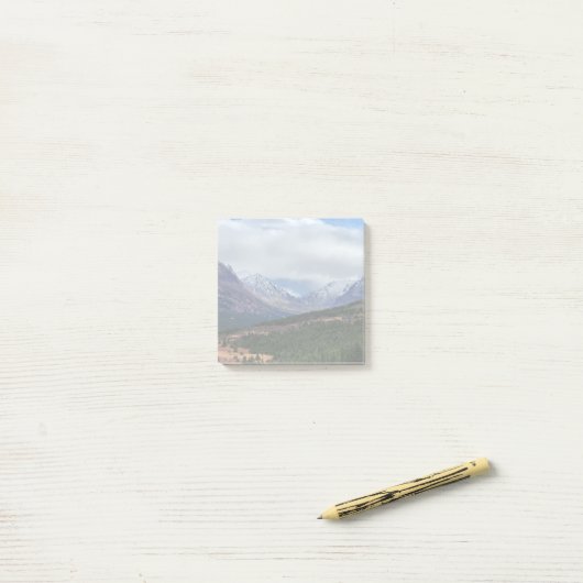 Peace Mountain Valley Post-It Notes ポストイット (デスク上)