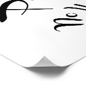 Peace No War Poster(標準写真枠サイズ) ポスター (角)