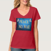 Peace No War Tシャツ (正面)