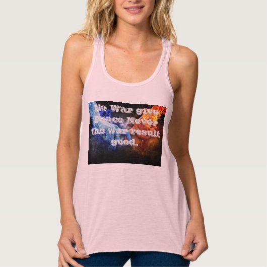 Peace no war Women Tシャツ (正面)