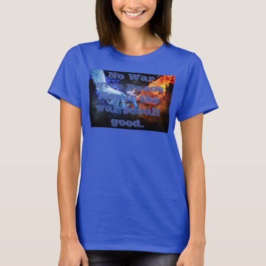 Peace no war Women Tシャツ (正面)