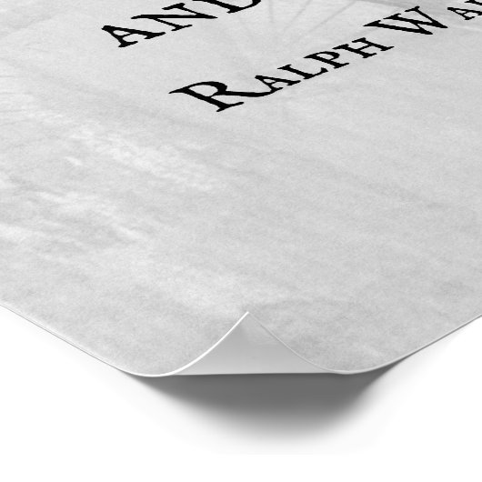 Peace, Not War - Emerson Quote Poster ポスター (角)