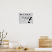 Peace, Not War - Emerson Quote Poster ポスター (キッチン)