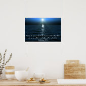 Peace of God bible verse verse Colossians 3:15 Pos ポスター (キッチン)