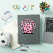 Peace of Mind めい想's Brain Sticker シール (iPadカバー)