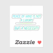 Peace of mind シール (シート)