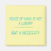 Peace of mind マグネット (正面)