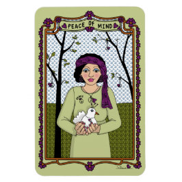 Peace of Mind_A_4x6冷蔵庫磁石 マグネット