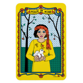 Peace of Mind_B_4x6冷蔵庫磁石 マグネット