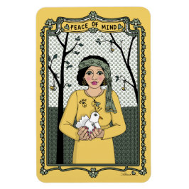 Peace of Mind_C_4x6冷蔵庫磁石 マグネット