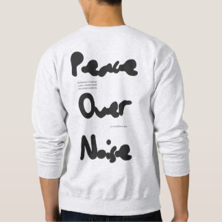 Peace of Noise Men’s Hoodie  Graphic Sweatshirt スウェットシャツ