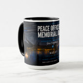 Peace Officers Memorial Day London Bridge マグカップ (正面左)