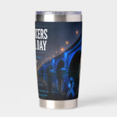 Peace Officers Memorial Day London Bridge 保温保冷タンブラー (背面)