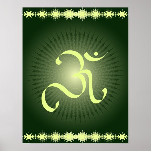 Peace OM – ポスター (正面)