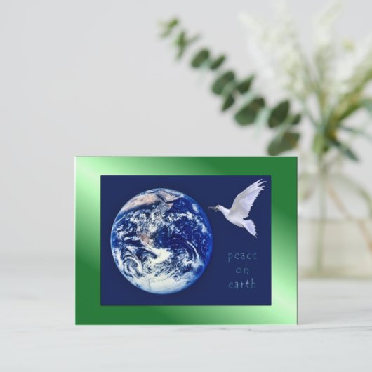 Peace on Earthはがき ポストカード (スタンド正面)