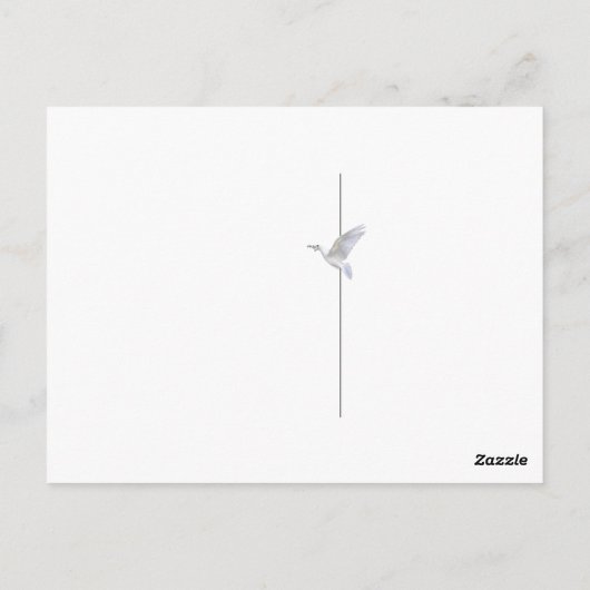 Peace on Earthはがき ポストカード (裏面)