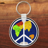 Peace on Earthキーチェーン キーホルダー (正面)