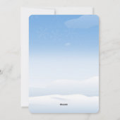 Peace on Earthクリスマスカード シーズンカード (裏面)