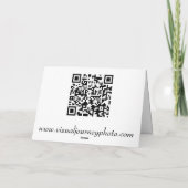 Peace on Earthクリスマスカード シーズンカード (裏面)