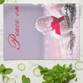 Peace on Earthクリスマスキッチンタオル キッチンタオル (折り畳み)