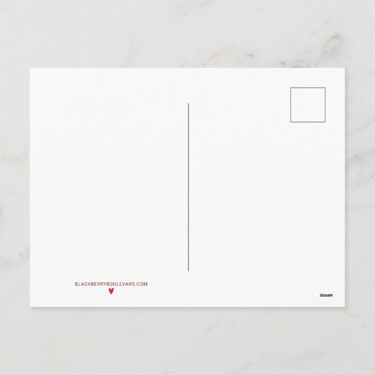 Peace on Earthクリスマスフォトポストカード シーズンポストカード (裏面)