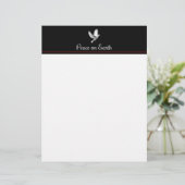 Peace on Earthクリスマスレター紙 (スタンド正面)