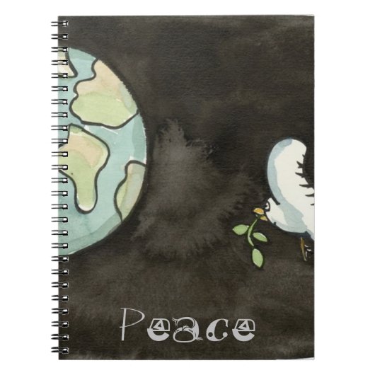 Peace on Earthノートブック ノートブック (正面)