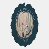 Peace on Earthフォトオーナメント オーナメントカード (右)