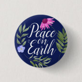 Peace on Earthボタン 缶バッジ (正面)