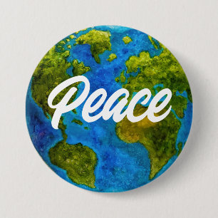 Peace on EARTHボタン 缶バッジ