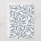 Peace On Earth手書き文字海軍写真 シーズンカード (裏面)