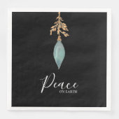 Peace on Earth手絵を描ターコイズ水彩 (正面)