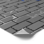 Peace on Earth落書きポスター ポスター (角)