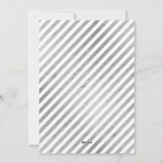 Peace on Earth金ゴールドシルバーホリデークリスマスフォト シーズンカード (裏面)