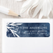 Peace On Earth – クリスマス差出人住所ラベル ラベル (インサイチュ)