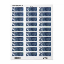 Peace On Earth – クリスマス差出人住所ラベル