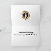 Peace on Earth – ホリデーグリーティングカード カード (内部)