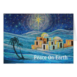 Peace on Earth Bethlehem Your Photo Inside