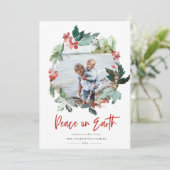 Peace On Earth Botanical Berryリース写真 シーズンカード (スタンド正面)