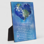 Peace on Earth byラオス・ツ フォトプラーク (側面)