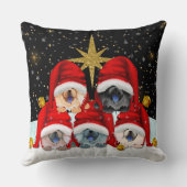 PEACE ON EARTH CHOW枕 クッション (裏面)