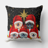 PEACE ON EARTH CHOW枕 クッション (正面)